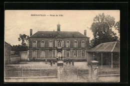 CPA Bernaville, Hotel De Ville  - Autres & Non Classés