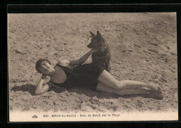 CPA Mers-les-Bains, Bain De Soleil Sur La Plage  - Mers Les Bains