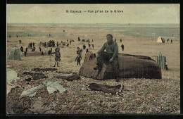 CPA Cayeux-sur-Mer, Vue Prise De La Grève  - Cayeux Sur Mer