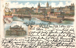 Gruss Aus Mainz - Litho - Mainz