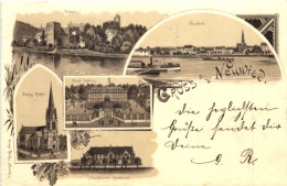 Gruss Aus Neuwied - Litho - Neuwied