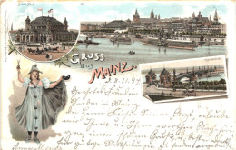 Gruss Aus Mainz - Litho - Mainz