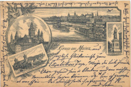 Gruss Aus Mainz - Vorläufer 1894 - Mainz