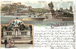 Gruss Aus Coblenz - Litho - Koblenz