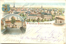 Gruss Aus Oggersheim - Litho - Ludwigshafen