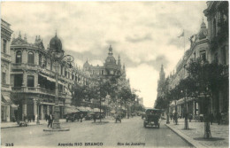 Rio De Janeiro - Avenida Rio Branco - Rio De Janeiro