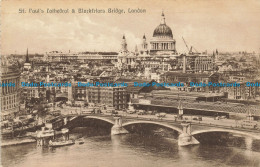 R645747 London. St. Paul Cathedral And Blackfriars Bridge - Otros & Sin Clasificación