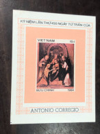 VIET  NAM  STAMPS BLOCKS STAMPS-86(1990 Madonna And Child With St Catherine Imperf)1 Pcs Good Quality - Vietnam