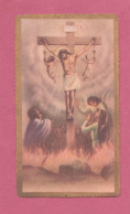 Santino, Holy Card- Associazione Del Crocifisso. Parrocchia S.Lorenzo- Ed. Enrico Bertarelli N° E253- Dim. 100x 56mm - Devotion Images