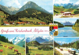 73978866 Reichenbach_Oberstdorf Panorama Nebelhorn Illertal Allgaeuer Kuehe Male - Oberstdorf