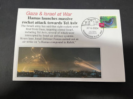 28-5-2024 (6 Z 22) GAZA War - Hamas Launches Massive Rocket Attack Towards Tel Aviv - Militares