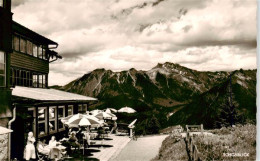 73949190 Oberstdorf Berghotel Schoenblick Mit Rubihorn Und Nebelhorn Allgaeuer A - Oberstdorf