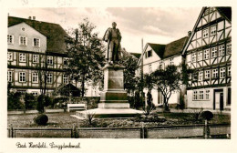 73949174 Bad_Hersfeld Linggdenkmal Altstadt Fachwerkhaeuser - Bad Hersfeld