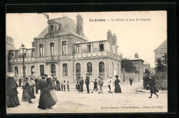 CPA Le Crotoy, La Mairie, Le Jour Des Règates  - Le Crotoy