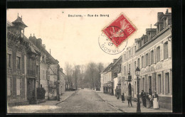 CPA Doullens, Rue Du Bourg  - Doullens