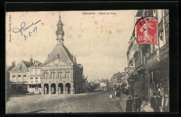 CPA Pèronne, Hotel De Ville  - Altri & Non Classificati