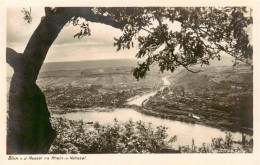 73949134 Ruedesheim_am_Rhein Panorama Blick Von Der Rossel Ins Rhein- Und Naheta - Ruedesheim A. Rh.