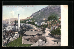 Postal Gibraltar, The Town From The South  - Gibraltar