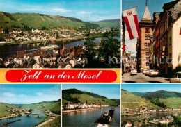 73834084 Zell Mosel Mosel Und Strassenpartien Zell Mosel - Andere & Zonder Classificatie