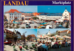 73834069 Landau  Pfalz Wein Und Gartenstadt Marktplatz  - Landau