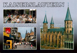 73834067 Kaiserslautern Strassencafe Fussgaengerzone Stiftskirche Kaiserslautern - Kaiserslautern