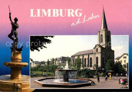 73834050 Limburg Lahn Brunnen Kirche Limburg Lahn - Limburg