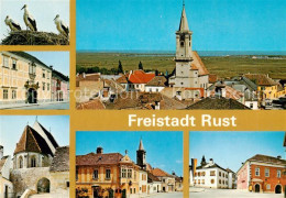 73834011 Rust Neusiedlersee Burgenland Storchennest Hauptstrasse Fischerkirche S - Autres & Non Classés