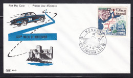 Monaco - 1962 Monte Carlo Rally Illustrated FDC - FDC