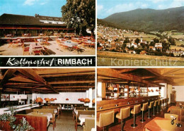 73833926 Rimbach Bayrischer Wald Kollmerhof Panorama Gastraum Bar Rimbach Bayris - Autres & Non Classés