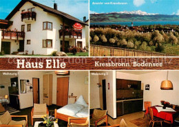 73833925 Kressbronn Bodensee Haus Elle Wohnung I Und II Ansicht  Kressbronn Bode - Autres & Non Classés