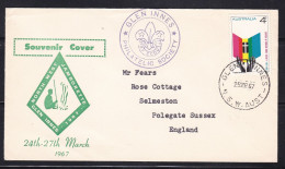 Australia - 1967 Glen Innes Boy Scout Jamboree Souvenir Cover - Cartas & Documentos