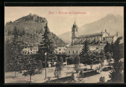 Cartolina Arco, Blick Auf Die Kurpromenade  - Altri & Non Classificati