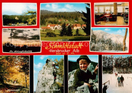 73833869 Schmidtstadt Ruine Hauseck Am Hoehenglueckssteig Jurahof Speiseraum Win - Autres & Non Classés