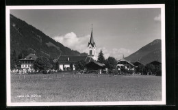 AK Lenk, Ortspartie Mit Kirche  - Other & Unclassified