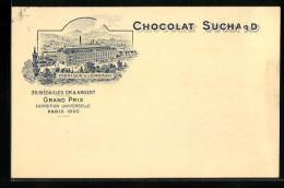 AK Lörrach, Die Schokoladenfabrik Suchard, Kakao, 35 Medailles Or & Argent, Grand Prix Exposition Universelle Paris 1  - Culture