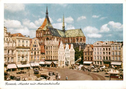 73833841 Rostock Markt Mit Marienkirche  - Rostock