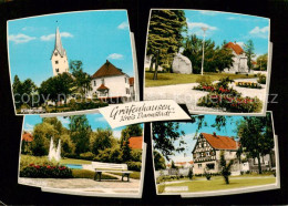 73833828 Graefenhausen Hessen Kirche Ehrenmal Gruenanlagen Fachwerkhaus Graefenh - Autres & Non Classés