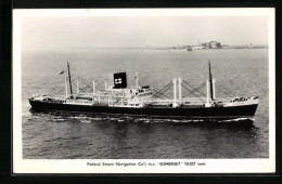 AK Handelsschiff MS Somerset Der Federal Steam Navigation Co`s  - Commerce