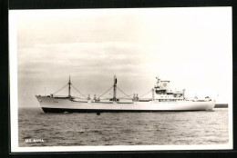 AK Handelsschiff MS Nara Der Swedish East Asia Co. Auf Backbord  - Koopvaardij