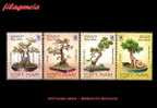 ASIA. VIETNAM MINT. 2004 ÁRBOLES BONSAI - Vietnam