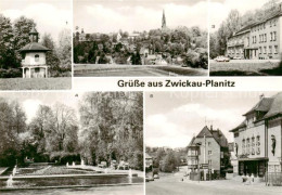 73833682 Planitz Zwickau Teehaeuschen Im Schlosspark Teilansicht Kulturhaus Grub - Zwickau