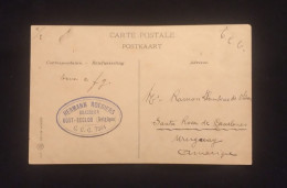 C) 1966. BELGIUM. FIRST AIR MAIL ENVELOPE SENT TO URUGUAY. XF - Autres & Non Classés