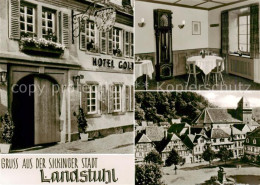 73833606 Landstuhl Hotel Goldener Adler Gaststube Marktplatz Landstuhl - Landstuhl