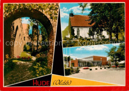 73833605 Hude  Oldenburg Durchblick Zur Ruine Kirche Schule  - Autres & Non Classés