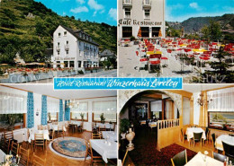 73833602 St Goar Rhein Hotel Restaurant Winzerhaus Loreley Gastraeume Terrasse  - St. Goar