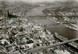 73801201 Koeln  Rhein Dom Hohenzollernbruecke Deutzer Bruecke Und Severinsbrueck - Köln