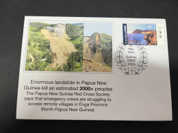 28-5-2024 (6 Z 22) Papua New Guinea Enoumous Lanslide Disaster Kill An Estimated 2000+ Peoples (OZ Stamp) - Papua New Guinea