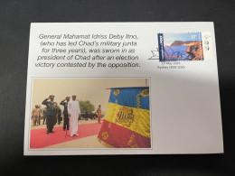 28-5-2024 (6 Z 22) Inauguration Of Chad New President General Mahamat Idriss Deby Itno - 23-5-2024 - - Tschad (1960-...)