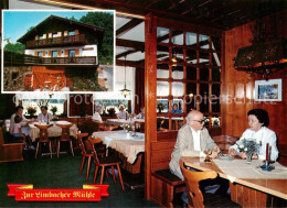 73801103 Limbach Westerwald Restaurant Cafe Zur Limbacher Muehle Gastraum Limbac - Sonstige & Ohne Zuordnung