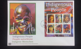 C) 2009. UNITED STATES. FDC. MULTIPLE INDIGENOUS STAMPS. XF - Autres & Non Classés